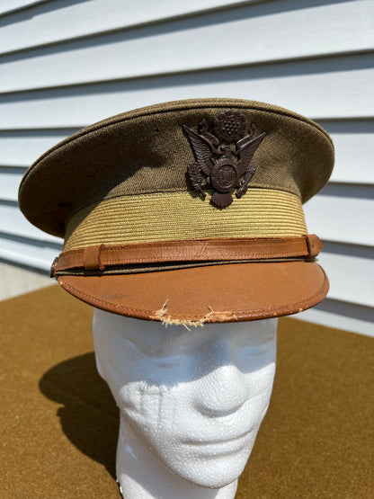 Massachusetts Institute of Technology ROTC Officer's Visor Cap