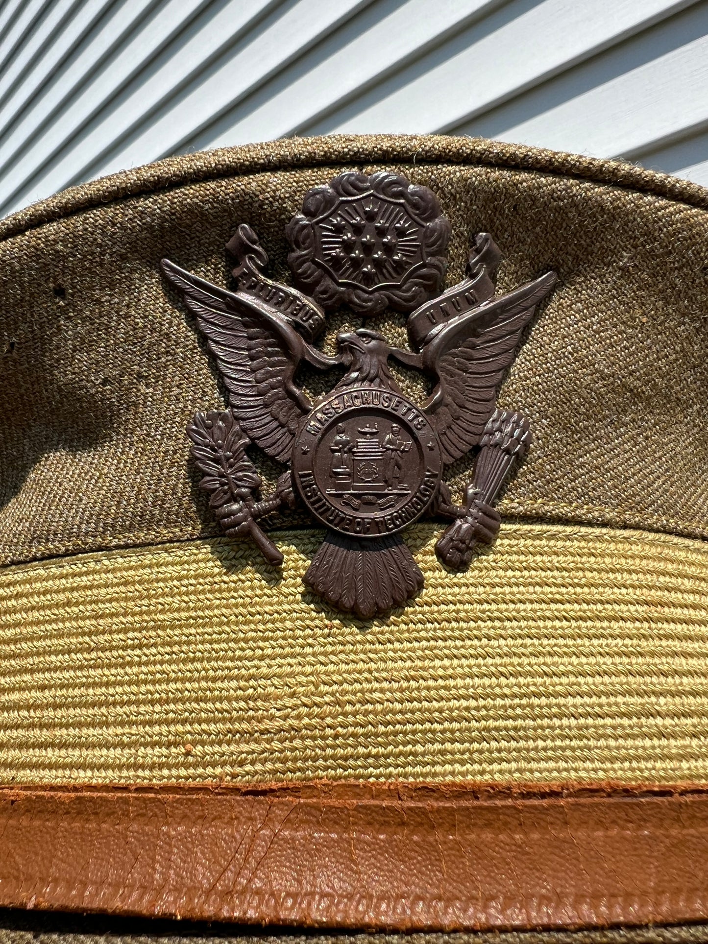 Massachusetts Institute of Technology ROTC Officer's Visor Cap