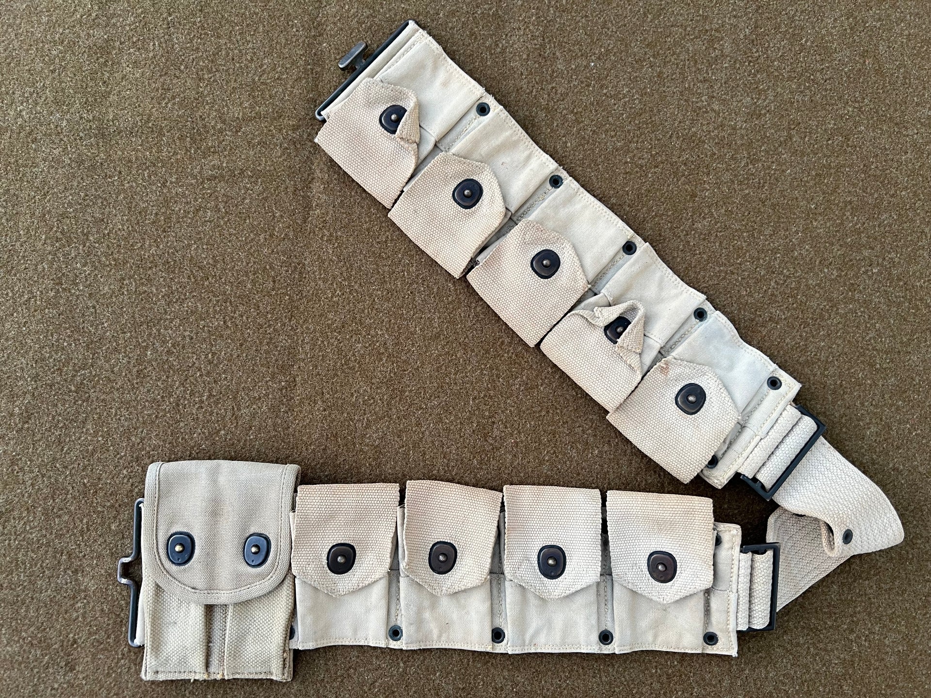 WWI U.S. Army M1914 Cavalry Mounted Cartridge Belt – Moxie Militaria 